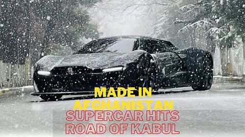 First ever Afghanistan made Supercar, Name (Mada-9)