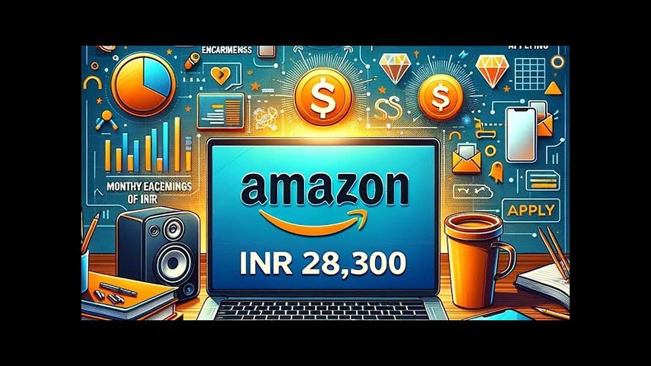 Amazon Work From Home Job: Earn ₹28,300 per month | घर बैठे कमाओ 28,300 महीना , Apply Now ! #amazon