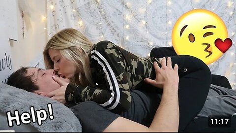 I CANT STOP KISSING YOU PRANK ON BOYFRIEND