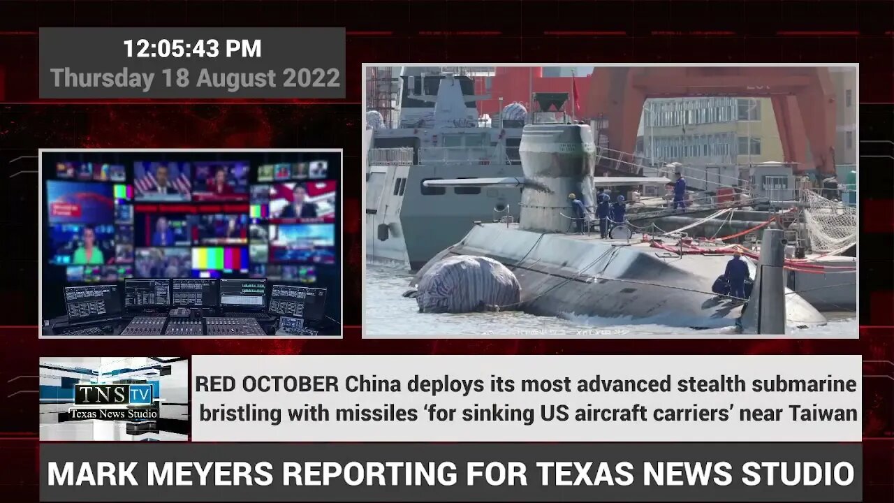 RED OCTOBER China deploys its most advanced stealth submarine bristling with missiles