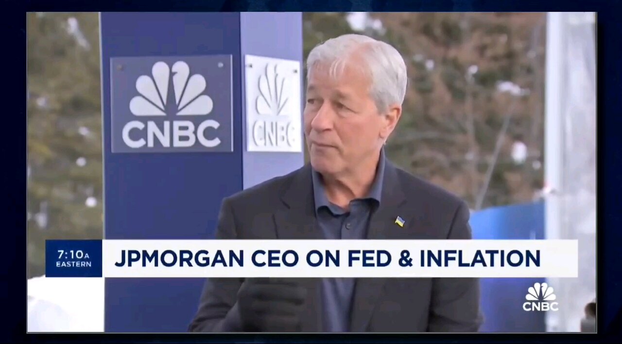 Jp Morgan CEO admitting economy was good under Trump