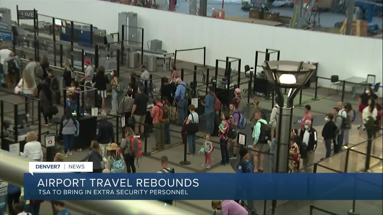 TSA bringing in extra security personnel at DIA