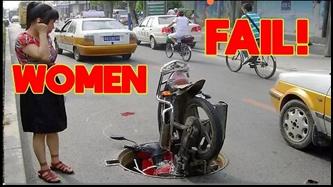 Funny WOMEN FAIL IN TRAFFIC - Skill | Funny Fails best of 2018 || Women Drivers NO