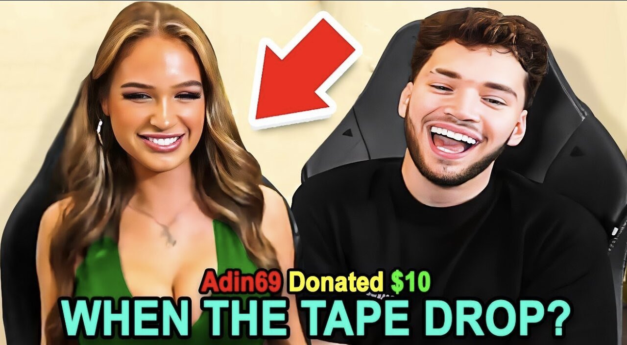 Adin Ross Reacts to Sky Bri Saying She Slept With Him & Expose His Dick Size!