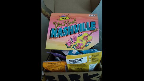 Emma's first Super Chewer box!