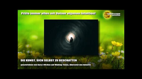 DIE KUNST, SICH SELBST ZU BESCHATTEN