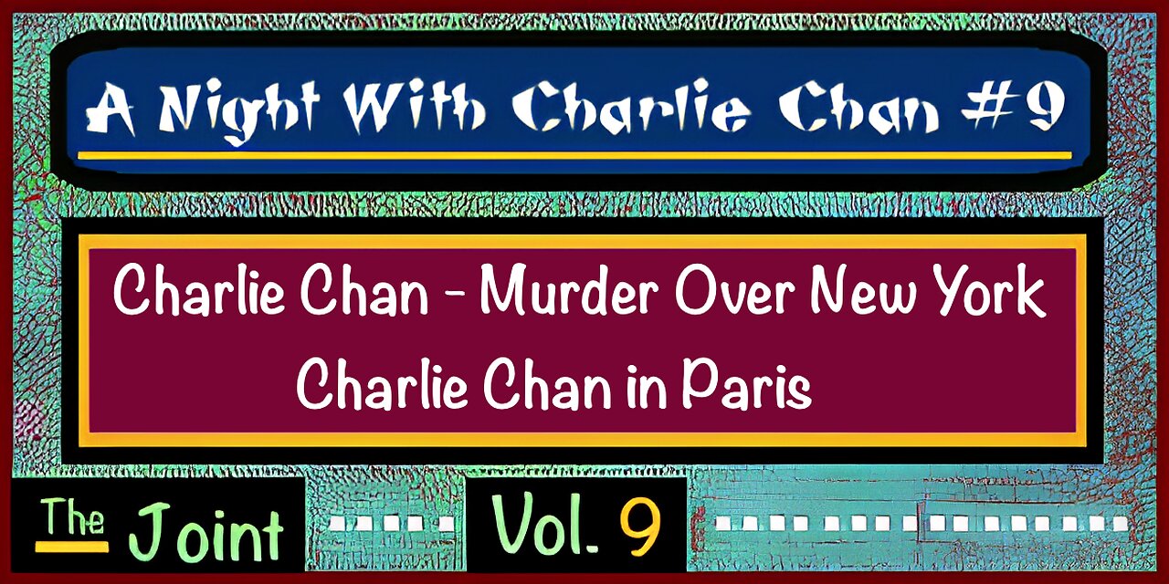 The Joint ☛ It's Charlie Chan Night #9!!! Come on in and don't forget the Chop Suey!