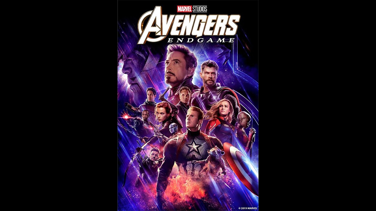 Cartoon Avengers End Game Final Battle