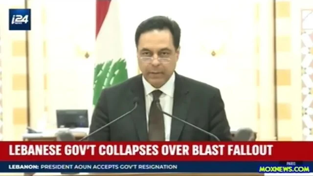 BREAKING! LEBANESE GOVERNMENT COLLAPSES!