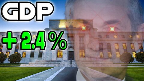 GDP Comes In At 2.4% SMASHING Expectations | $CROX, $MCD, $INTC
