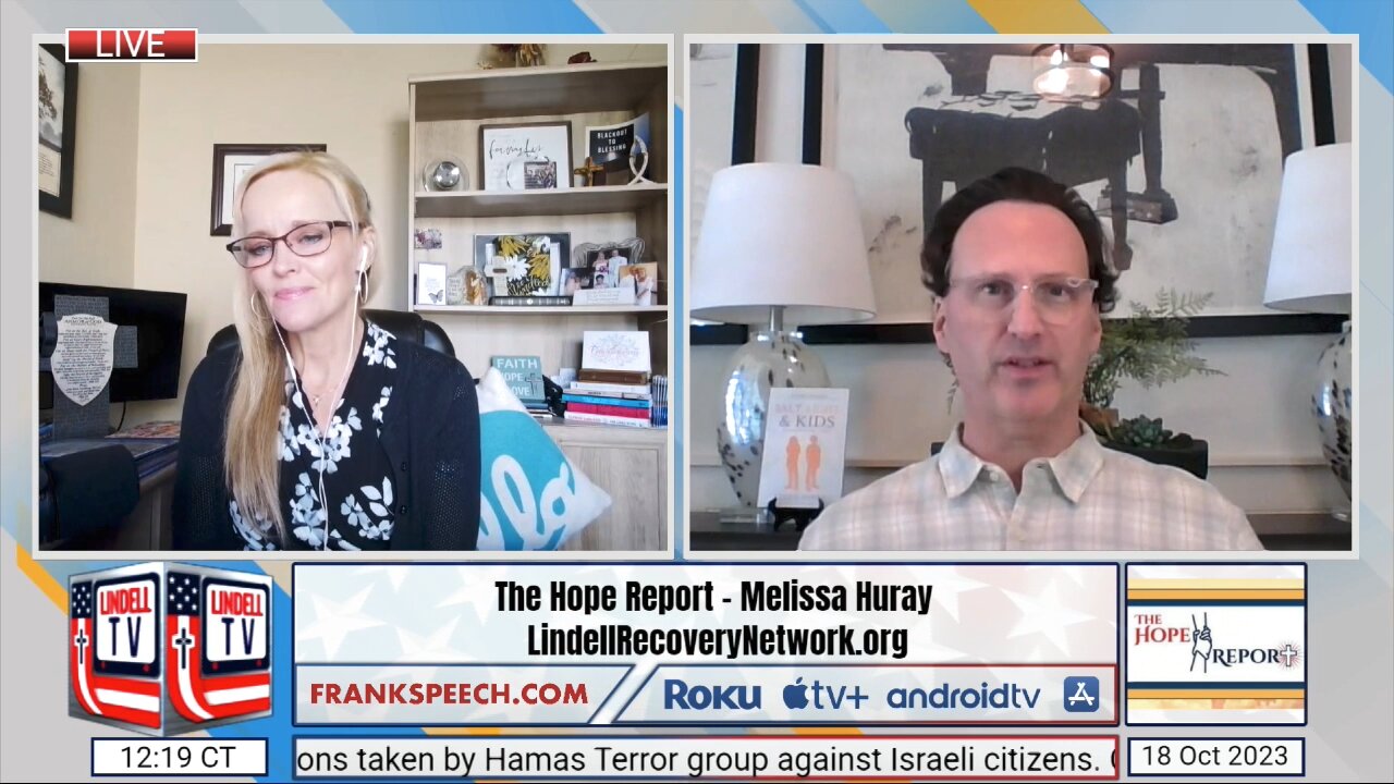 Hope Report Joined By Author Steve Hines - Hope for Parents of Prodigals and Drug Addicts