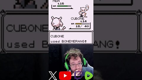 How is there a SECOND MEW!?! #twitch #gaming #pokemon #legendary #randomizer #red#letsplay#streamer