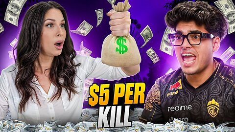 Omg😱😳. Paying Jonathan Gaming $5 Dollars a Kill 😯😱😳