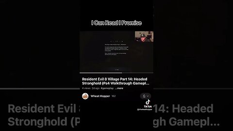 #gaming #letsplay #tiktok #comedy #residentevilvillage #re8 #residentevil #reading