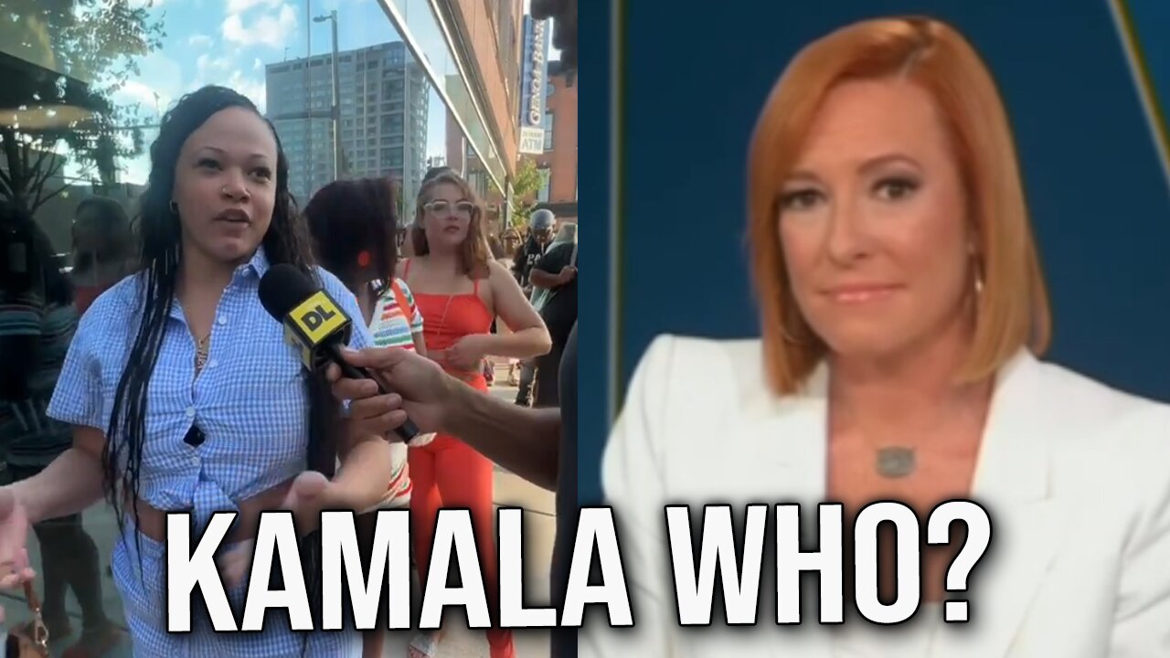 Jen Psaki UNABLE to hide her DISAPPOINTMENT as Don Lemon admits voters DON'T even know who Kamala is