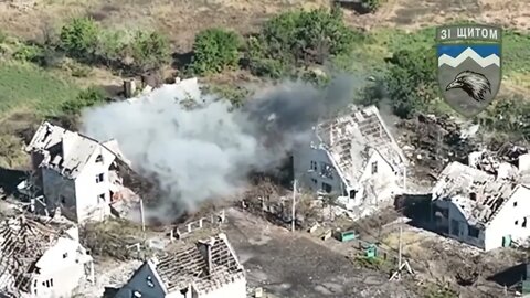 Ukrainians Target Russian infantry Positions