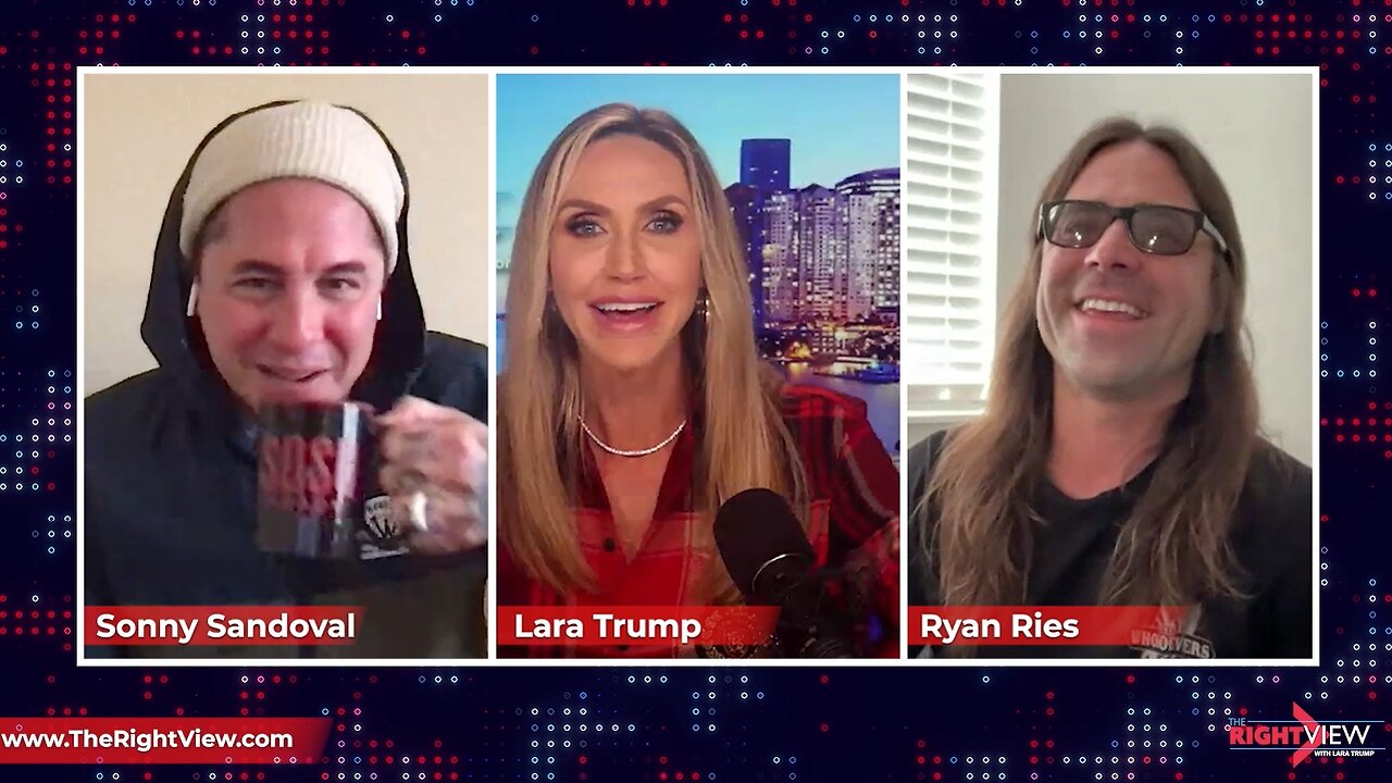 Lara Trump, Sonny Sandoval, & Ryan Ries