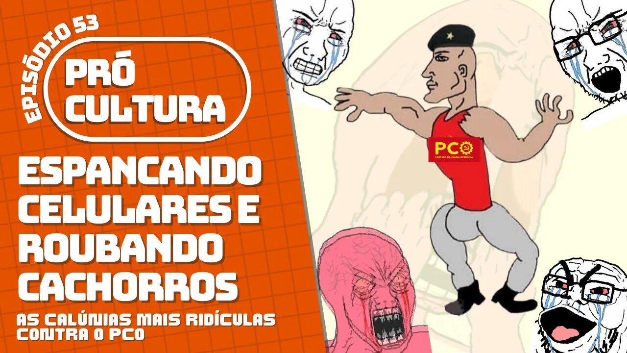 Espancando celulares e roubando cachorros: as calúnias mais ridículas contra o PCO | Pró-Cultura #53