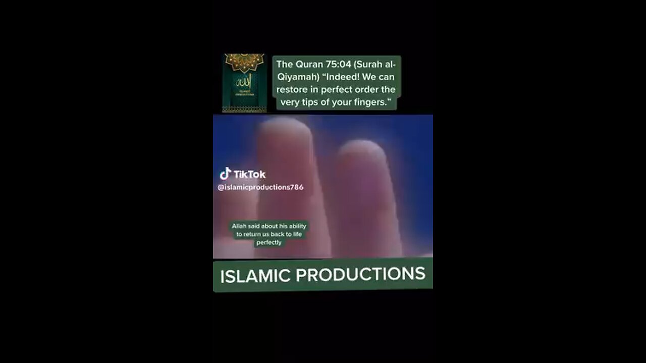 WHAT ISLAM SAYS ABOUT FINGERPRINTS!!!