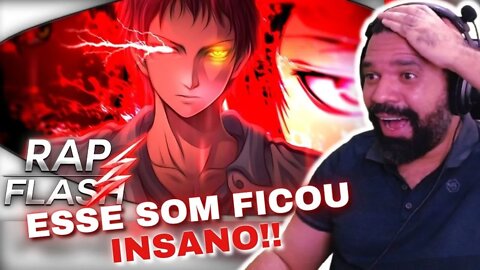REAGINDO AO Rap do Akashi Seijuro (KNB) // Lado Sombrio // Flash Beats