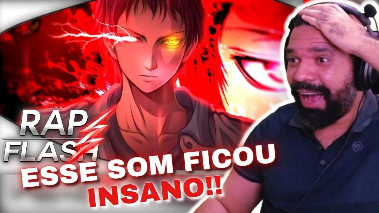 REAGINDO AO Rap do Akashi Seijuro (KNB) // Lado Sombrio // Flash Beats