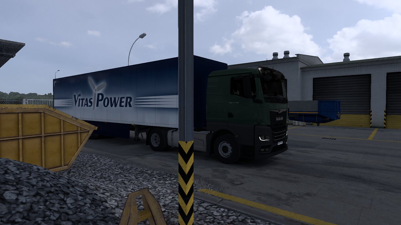 Leon, Spain to Gijon, Spain in ets2.