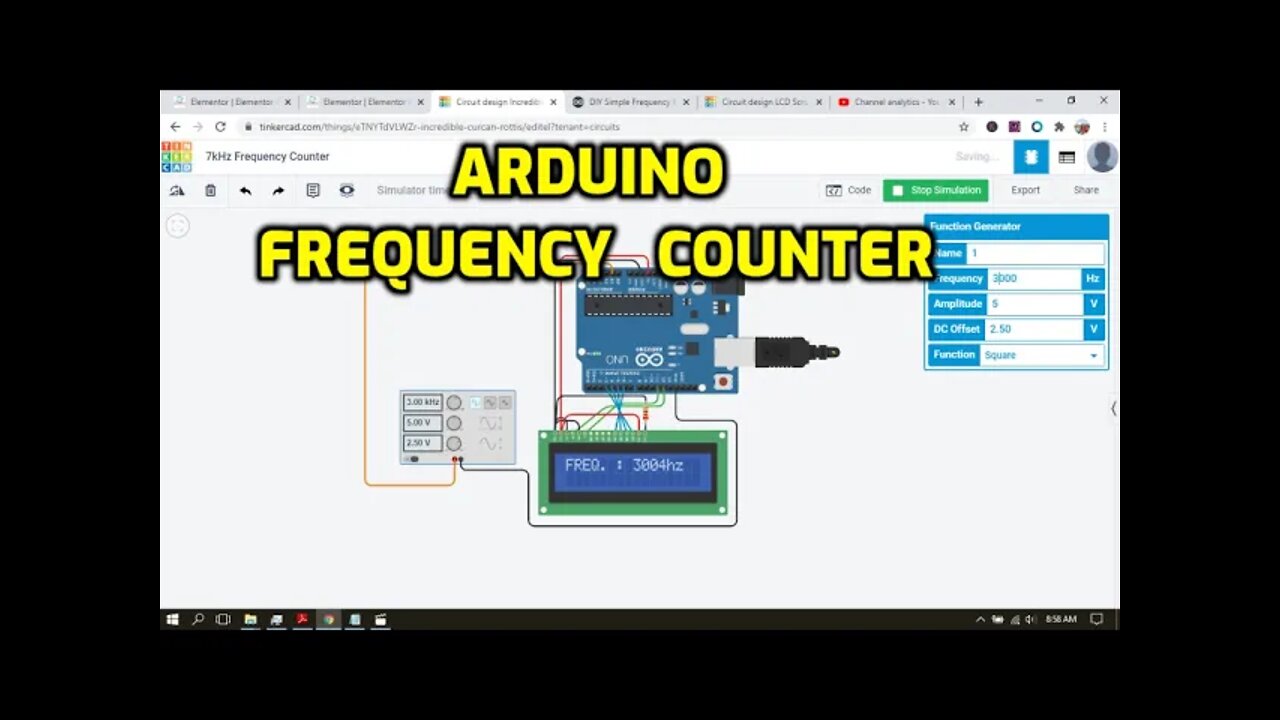 How to make Simple Arduino Frequency Counter