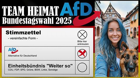 🗳 Wir sind das Team Heimat, wir sind das Volk! Komme ins Team Heimat, komme zur AfD...