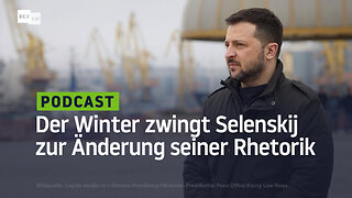 Der Winter zwingt Selenskij zur Änderung seiner Rhetorik