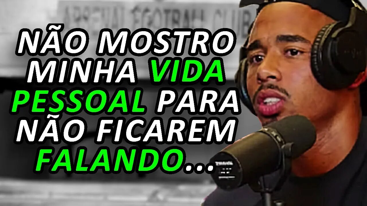 GABRIEL JEJUS MANDA REAL SOBRE A MÍDIA (GABRIEL JESUS - Podpah #443) FlowPah Cortes