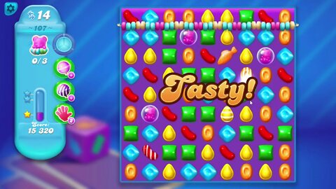 Candy Crush Soda Saga Level 107