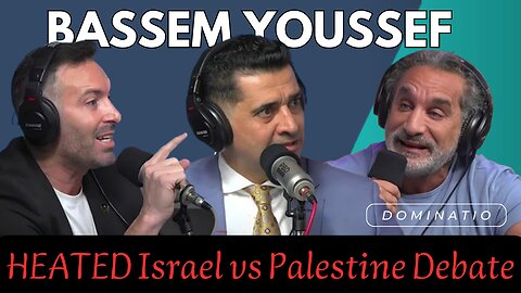 HEATED Israel vs Palestine Debate w/ Bassem Youssef on PBD Podcast