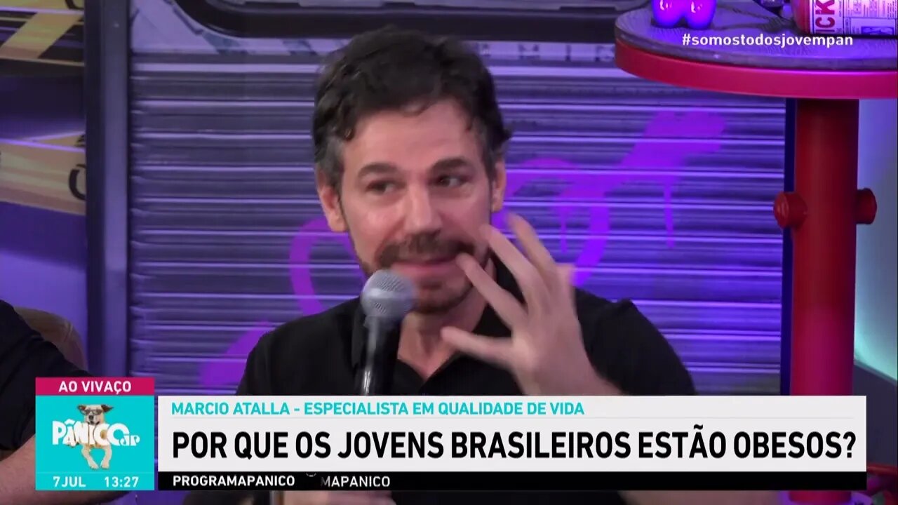 MARCIO ATALLA ALERTA: ATÉ 2035, 50% DA POPULAÇÃO SERÁ OBESA