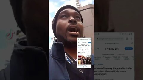 Do short men like less intelligent men?