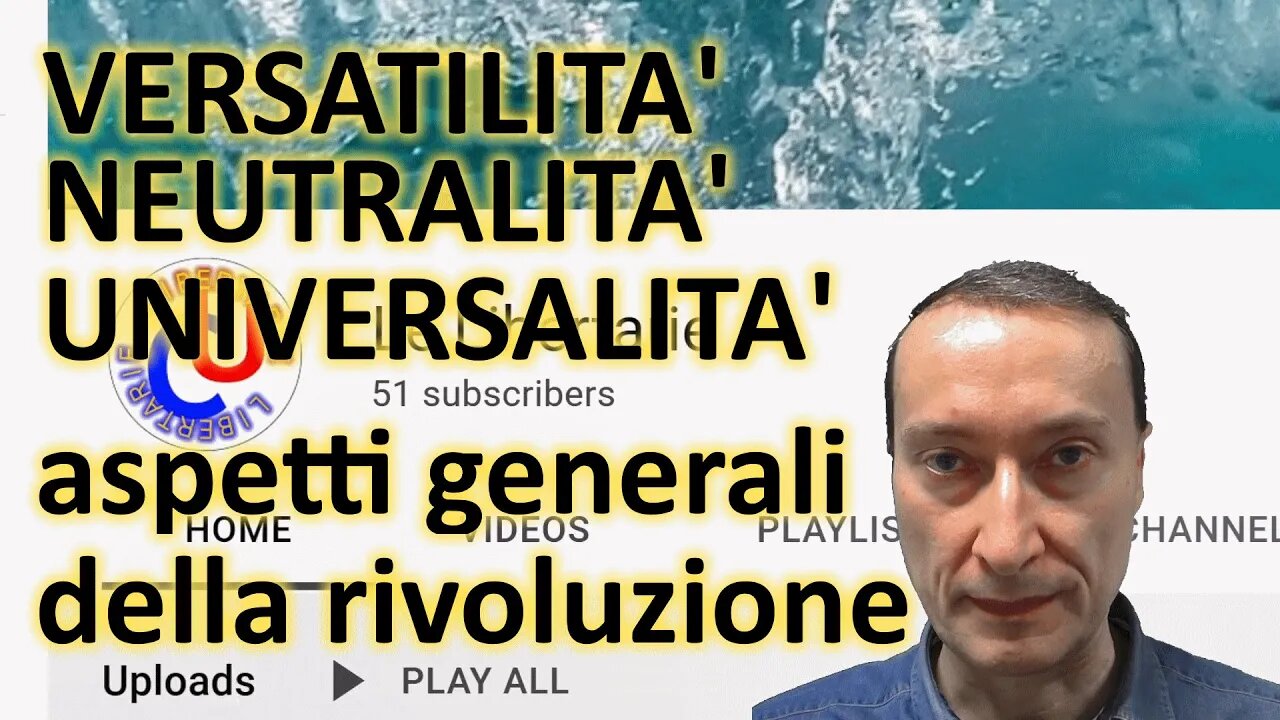 Libertarie: versatilità, neutralità, universalità. Aspetti generali del progetto, significato di U C