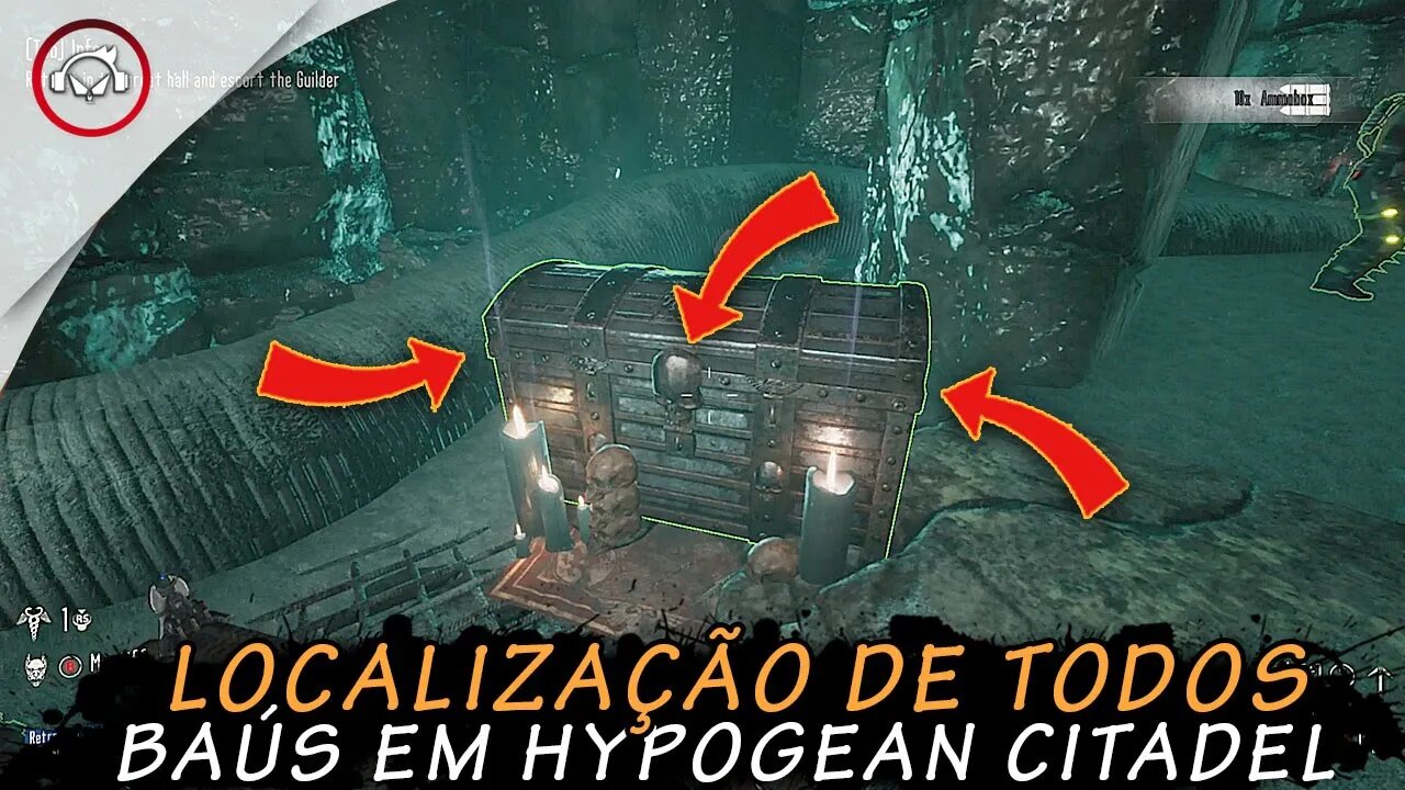 Necromunda: Hired Gun, Localização de TODOS os baús em Hypogean citadel | Super Dica PT-BR