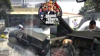 Gang Fights on GTA 5 Split Screen [Gameplay #10]