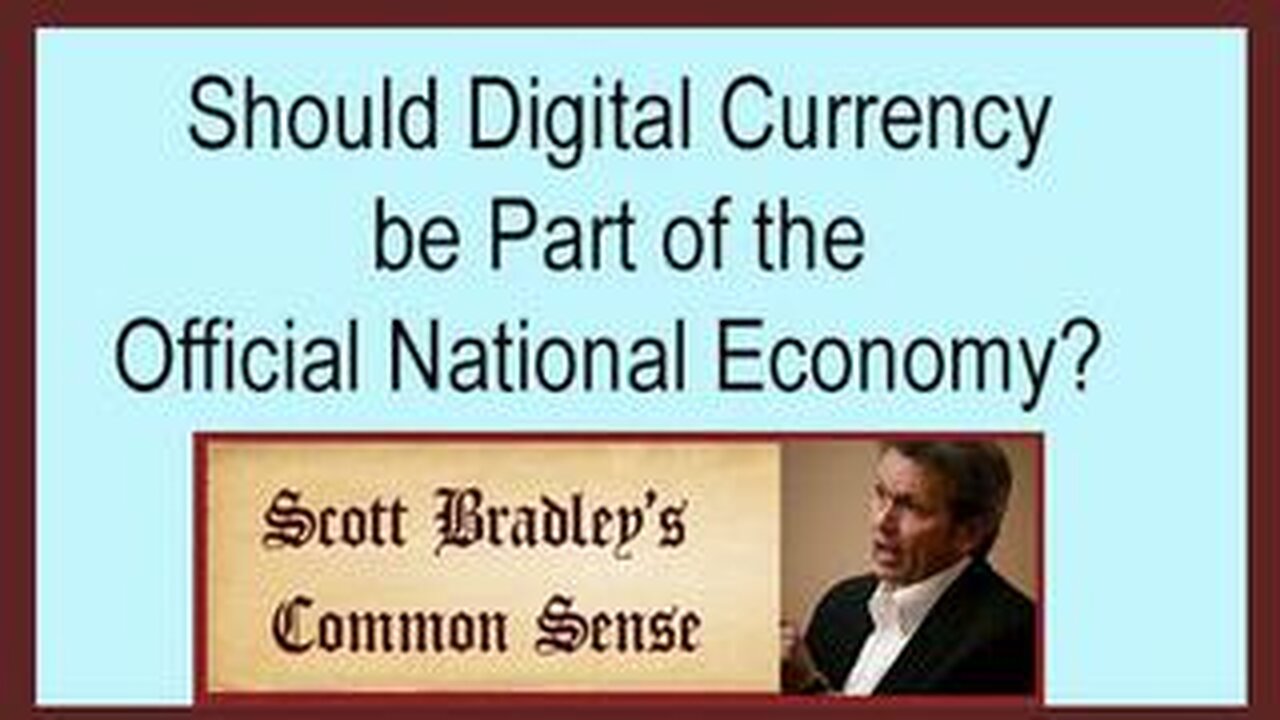 SHOULD DIGITAL CURRENCY BE PART OF THE OFFICIAL NATIONAL ECONOMY?