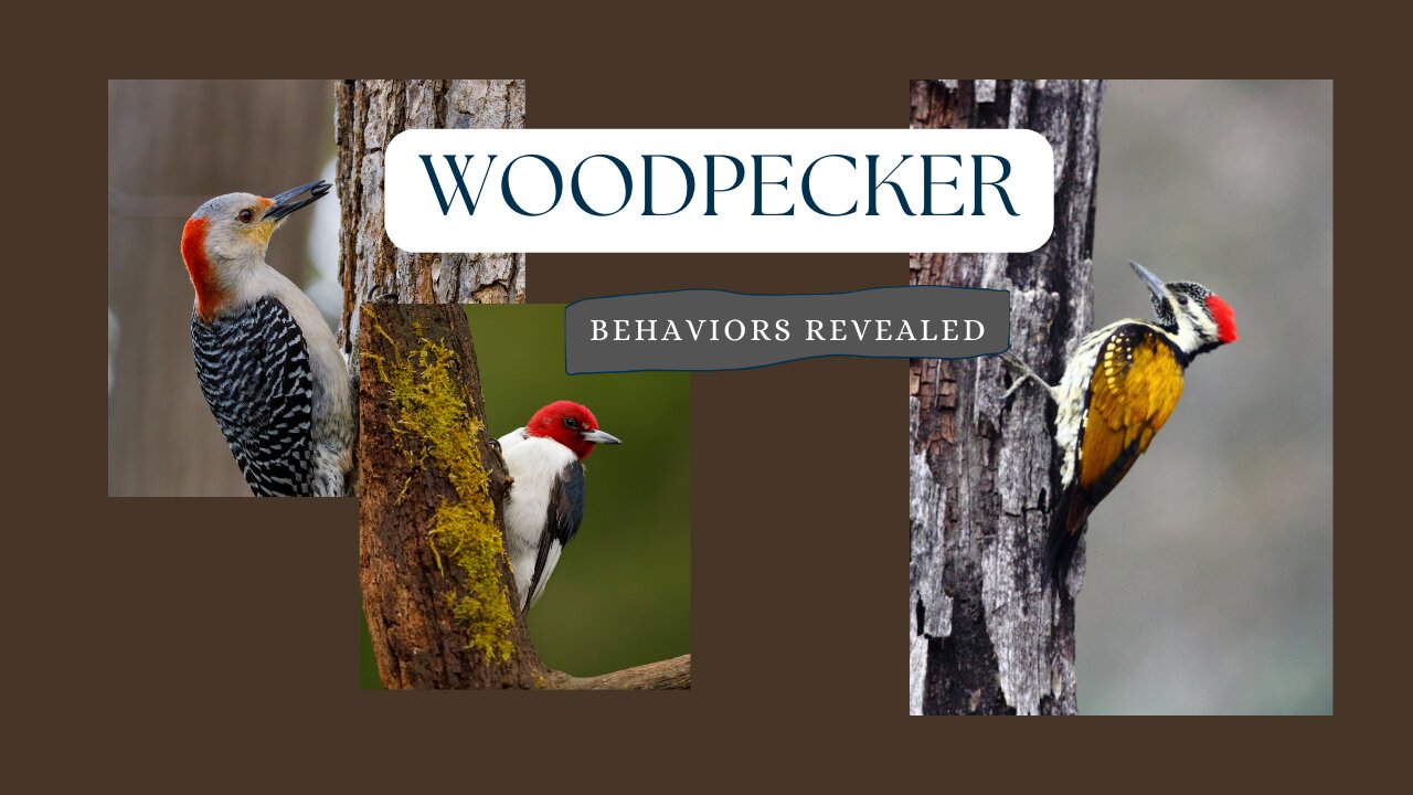 Unsung Heroes of the Forest- Woodpeckers