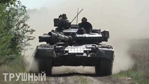 Russian OBTF tankers in the Ugledarsky direction nightmare the enemy on a captured T 80