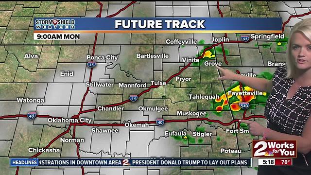 2 Works for You Monday Morning Weather Forecast