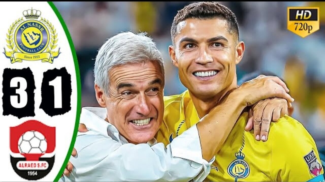 Ronaldo Unbelievable Goal 🔥 Al Nassr vs Al Read 3-1 Highlights & All goals 2023 HD