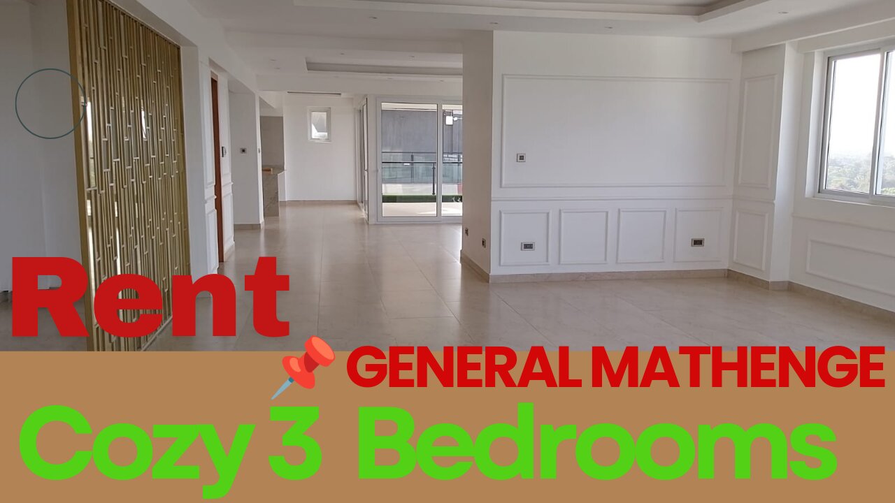 Magnificent 3 Bedrooms Apartments in General Mathenge Road