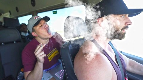Ripping Darts in the Car with Bradley Martyn - Deleted Stevewilldoit Video 