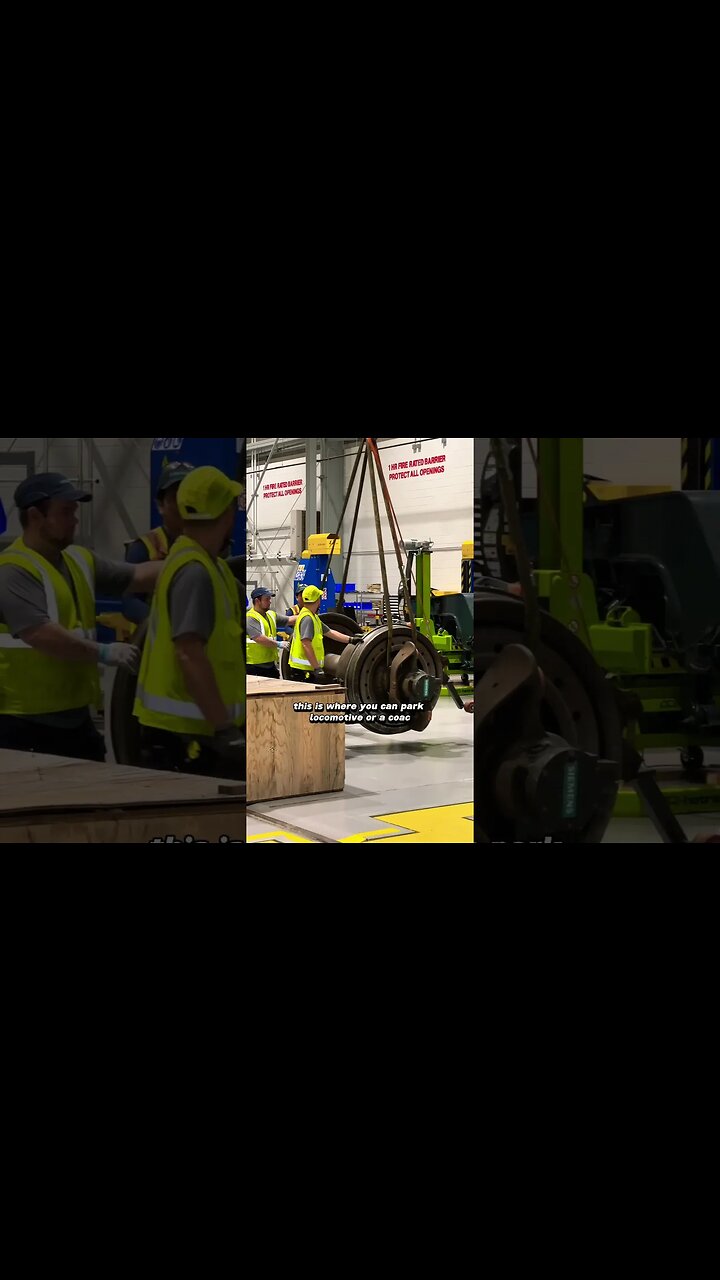 This is how trains are maintained in Florida (with @SiemensMobilityGlobal)