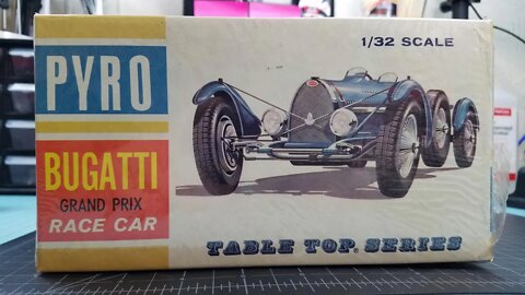 Pyro Bugatti Grand Prix Race Car. To Build or Not to Build. That is the Question...