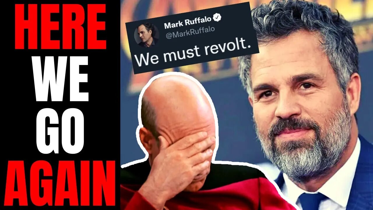 Marvel Star Mark Ruffalo EMBARRASSES Himself On Twitter Again | Disney DOUBLE STANDARD For Politics