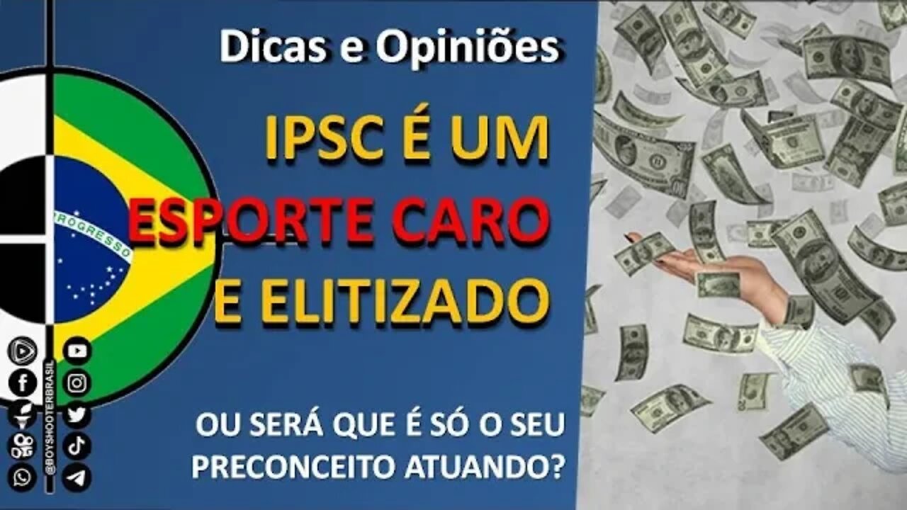 IPSC é um esporte CARO e ELITIZADO - será que é mesmo?