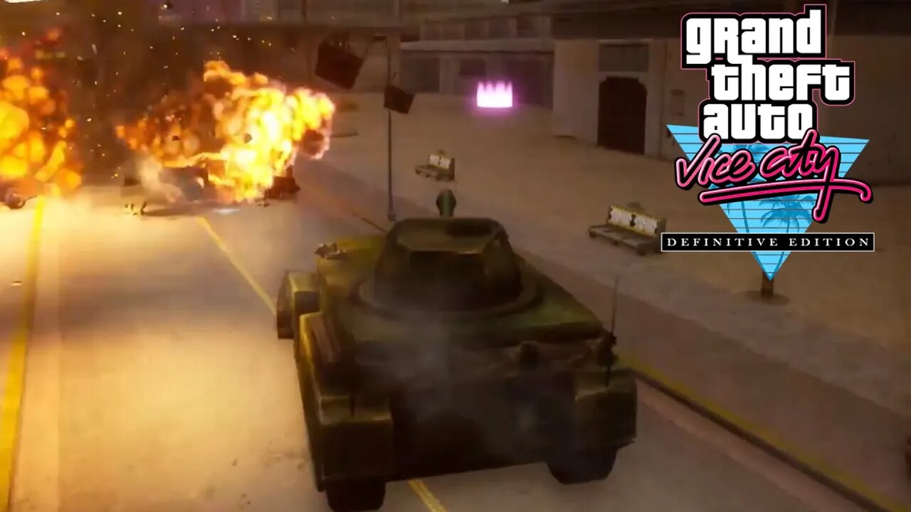 COMO ROUBAR UM TANQUE - GTA VICE CITY EDIÇÃO DEFINITIVA #08