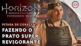 Horizon Forbidden West, Como fazer a comida super revigorante | super dica PT-BR